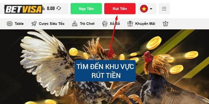 Hướng dẫn rút tiền Betvisa từ A-Z cho anh em game thủ 2 Quy trình rút tiền tại Betvisa bằng thẻ cào điện thoại