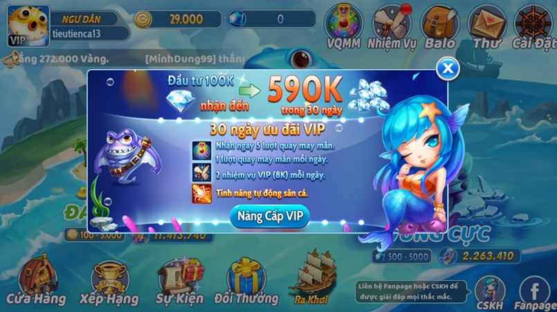 Khuyến mãi ngập tràn trong game